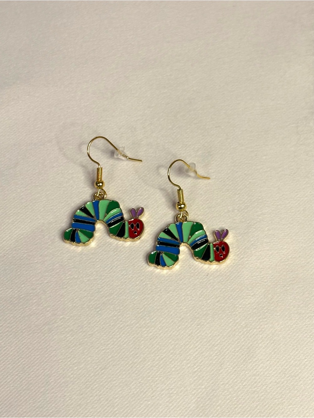 Handmade "The Very Hungry Caterpillar"
Earrings